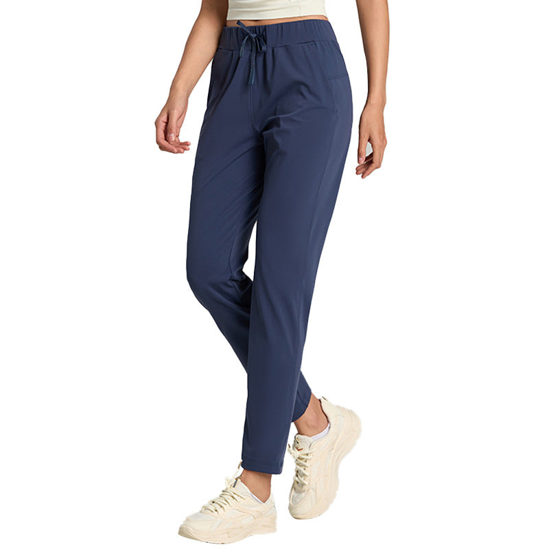 Straight-leg Casual Cropped Pants For Women